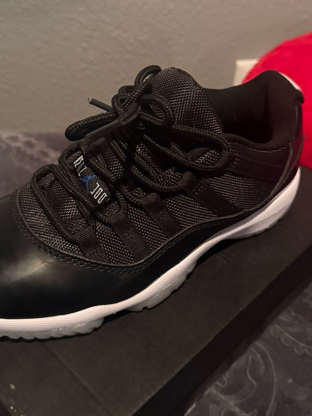 Air 11 retro Low Black and White Sneakers